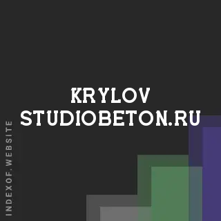 krylov-studiobeton.ru by Busta Jackson site -  Indexof