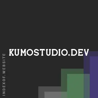 kumostudio.dev by Rashmi Goswami site -  Indexof