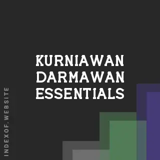 Kurniawan Darmawan Essentials | Indexof