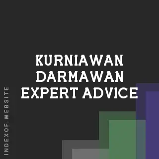 Kurniawan Darmawan Expert Advice | Indexof