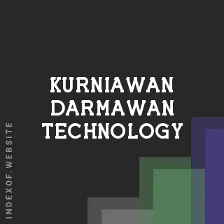 Kurniawan Darmawan Technology | Indexof