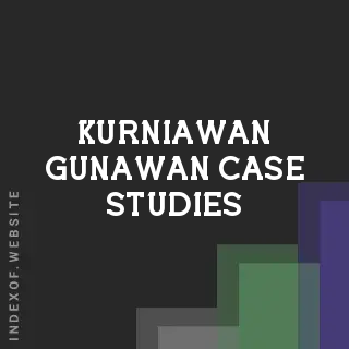 Kurniawan Gunawan Case Studies | Indexof