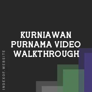 Kurniawan Purnama Video Walkthrough | Indexof