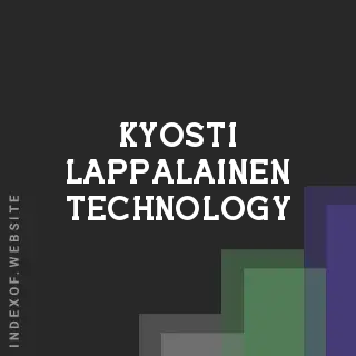 Kyosti Lappalainen Technology | Indexof
