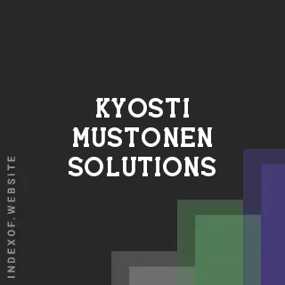 Kyosti Mustonen Solutions | Indexof