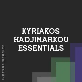 Kyriakos Hadjimarkou Essentials | Indexof