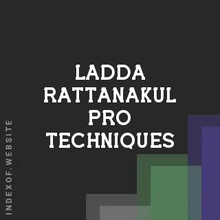Ladda Rattanakul Pro Techniques | Indexof