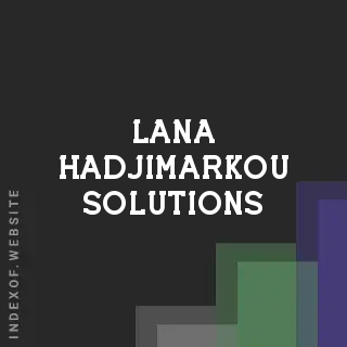 Lana Hadjimarkou Solutions | Indexof