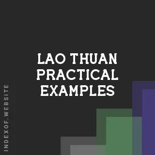 Lao Thuan Practical Examples | Indexof