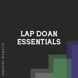 Lap Doan Essentials | Indexof