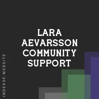 Lara Aevarsson Community Support | Indexof