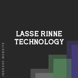 Lasse Rinne Technology | Indexof