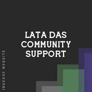 Lata Das Community Support | Indexof