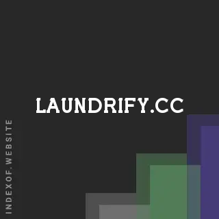laundrify.cc by Sheldon Douglas site -  Indexof