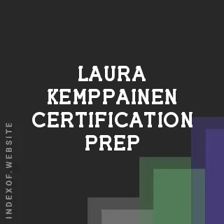 Laura Kemppainen Certification Prep | Indexof
