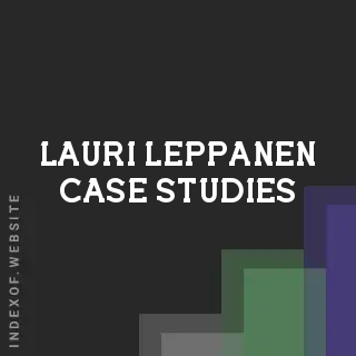 Lauri Leppanen Case Studies | Indexof