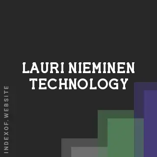 Lauri Nieminen Technology | Indexof
