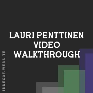 Lauri Penttinen Video Walkthrough | Indexof