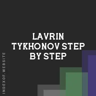 Lavrin Tykhonov Step-by-Step | Indexof