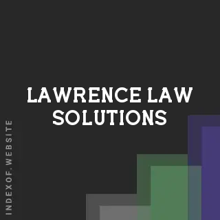 Lawrence Law Solutions | Indexof