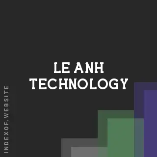 Le Anh Technology | Indexof
