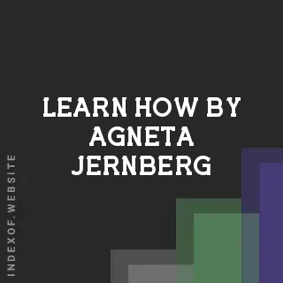 Learn How by Agneta Jernberg | Indexof