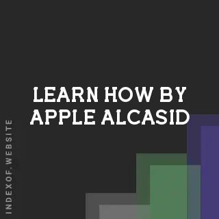 Learn How by Apple Alcasid | Indexof
