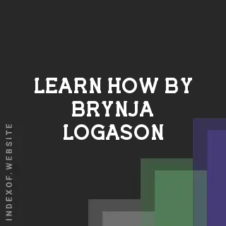 Learn How by Brynja Logason | Indexof