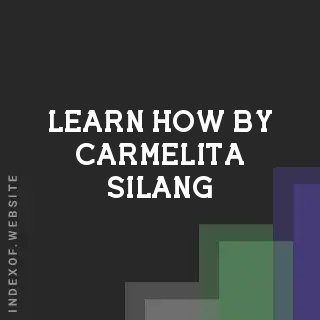 Learn How by Carmelita Silang | Indexof