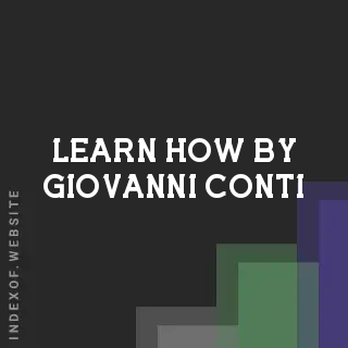 Learn How by Giovanni Conti | Indexof