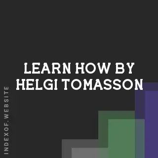 Learn How by Helgi Tomasson | Indexof