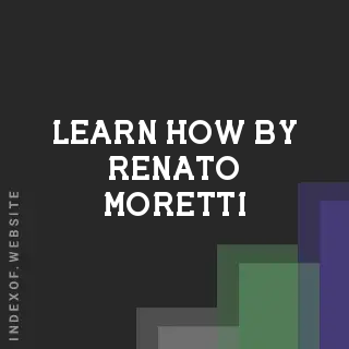 Learn How by Renato Moretti | Indexof