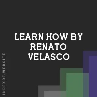 Learn How by Renato Velasco | Indexof