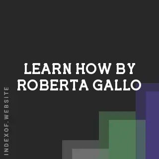 Learn How by Roberta Gallo | Indexof