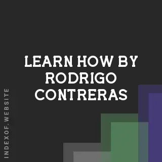 Learn How by Rodrigo Contreras | Indexof
