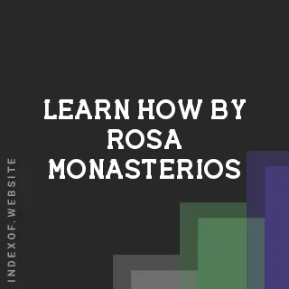 Learn How by Rosa Monasterios | Indexof