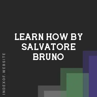Learn How by Salvatore Bruno | Indexof