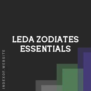 Leda Zodiates Essentials | Indexof