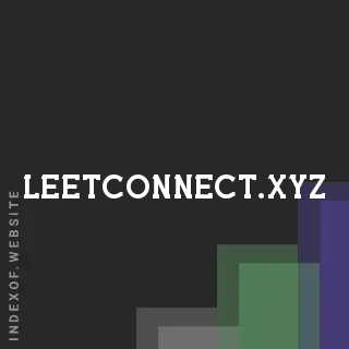 leetconnect.xyz by Paola Urdaneta site -  Indexof