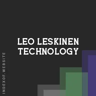 Leo Leskinen Technology | Indexof