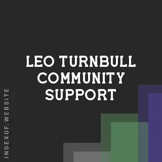 Leo Turnbull Community Support | Indexof