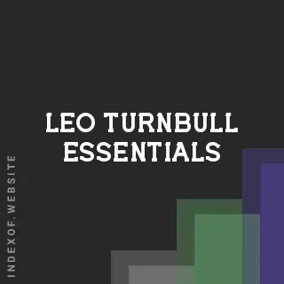 Leo Turnbull Essentials | Indexof