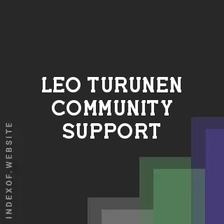 Leo Turunen Community Support | Indexof