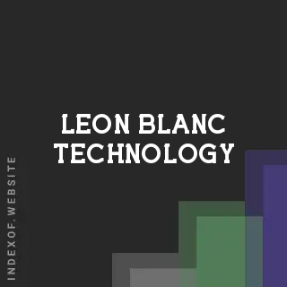 Leon Blanc Technology | Indexof