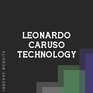 Leonardo Caruso Technology | Indexof