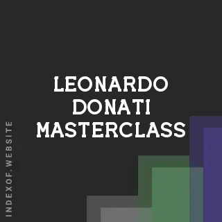 Leonardo Donati Masterclass | Indexof