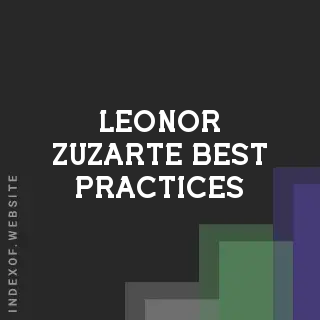 Leonor Zuzarte Best Practices | Indexof
