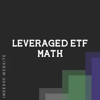 Leveraged ETF Math: Is Longing a Bull Fund Equal to Shorting a Bear Fund?