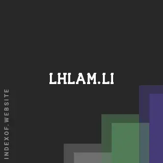 lhlam.li by Amit Ansari site -  Indexof