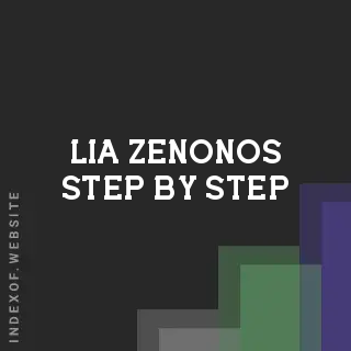 Lia Zenonos Step-by-Step | Indexof